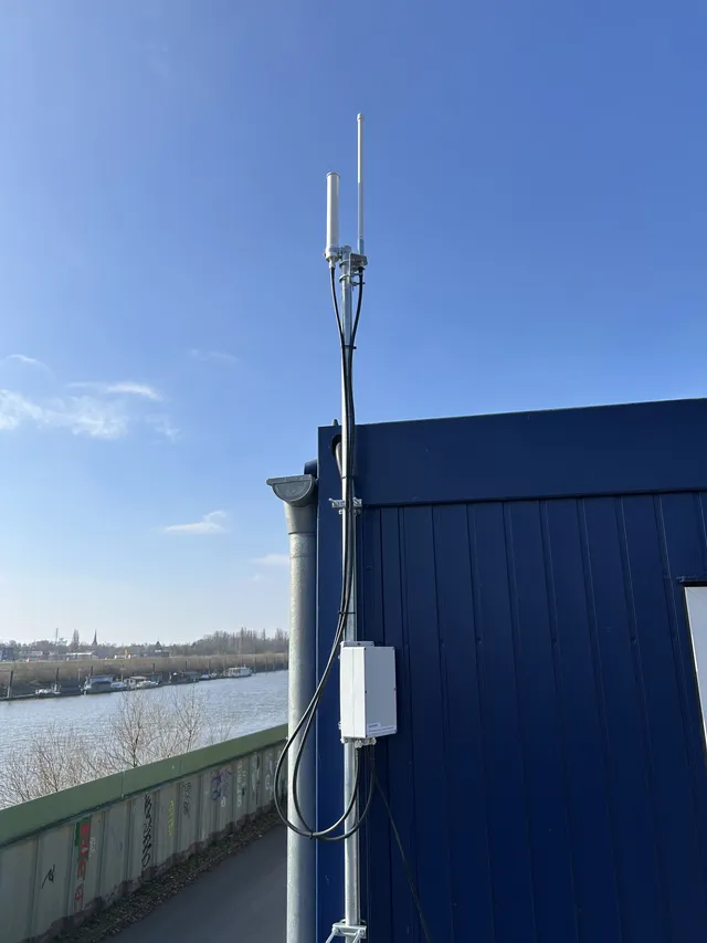 AirDetect Pro fixed-site drone detection installation