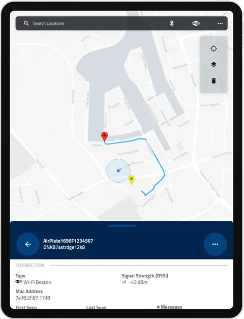 Billede af Remote id på en iPad